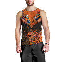 personalised-new-zealand-men-tank-top-aotearoa-maori-kiwi-orange-fern