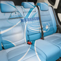 Nicaragua Football Back Car Seat Cover Vamos Los Pinoleros