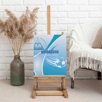 Nicaragua Football Canvas Wall Art Vamos Los Pinoleros