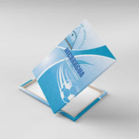 Nicaragua Football Canvas Wall Art Vamos Los Pinoleros