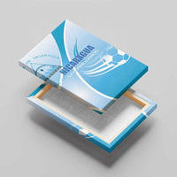Nicaragua Football Canvas Wall Art Vamos Los Pinoleros