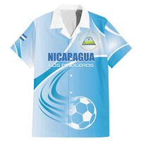 Custom Nicaragua Football Family Matching Mermaid Dress and Hawaiian Shirt Vamos Los Pinoleros
