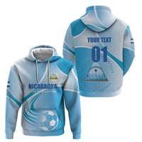 Custom Nicaragua Football Hoodie Vamos Los Pinoleros