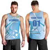 Custom Nicaragua Football Men Tank Top Vamos Los Pinoleros