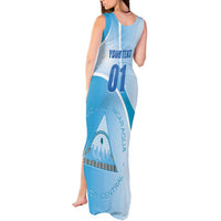 Custom Nicaragua Football Tank Maxi Dress Vamos Los Pinoleros