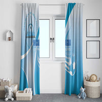 Nicaragua Football Window Curtain Vamos Los Pinoleros