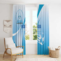 Nicaragua Football Window Curtain Vamos Los Pinoleros