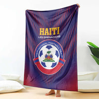 Haiti Football Blanket Come On Les Grenadiers