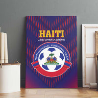 Haiti Football Canvas Wall Art Come On Les Grenadiers