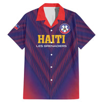 Custom Haiti Football Family Matching Mermaid Dress and Hawaiian Shirt Come On Les Grenadiers