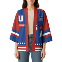 Custom Hockey 2026 USA Blue Kimono United States Go Champions