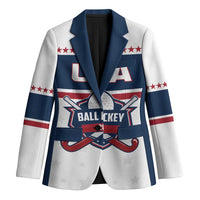 Custom Ball Hockey 2026 USA Blazer US Team Go Champions