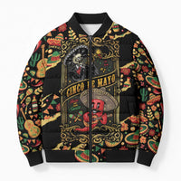 Mexico Cinco de Mayo Bomber Puffer Jacket Fiesta and then Siesta