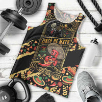 Mexico Cinco de Mayo Men Tank Top Fiesta and then Siesta