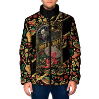 Mexico Cinco de Mayo Padded Jacket Fiesta and then Siesta