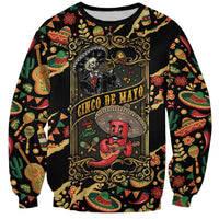 Mexico Cinco de Mayo Sweatshirt Fiesta and then Siesta