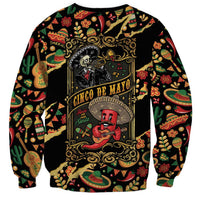 Mexico Cinco de Mayo Sweatshirt Fiesta and then Siesta