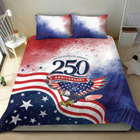 USA 250 Years of Freedom Bedding Set American Patriotic