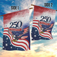 USA 250 Years of Freedom Garden Flag American Patriotic