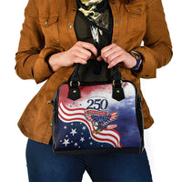 USA 250 Years of Freedom Shoulder Handbag American Patriotic