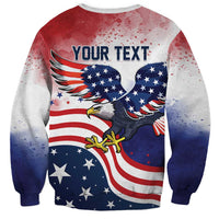 Personalized USA 250 Years of Freedom Sweatshirt American Patriotic