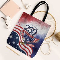 USA 250 Years of Freedom Tote Bag American Patriotic