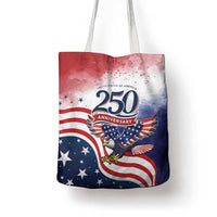 USA 250 Years of Freedom Tote Bag American Patriotic