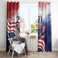 USA 250 Years of Freedom Window Curtain American Patriotic