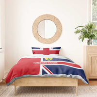 Turks and Caicos Islands Bedding Set Come On Team TCI