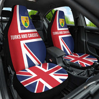 Turks and Caicos Islands Car Seat Cover Come On Team TCI