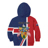 Personalised Turks and Caicos Islands Kid Hoodie Come On Team TCI