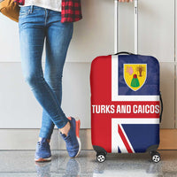 Turks and Caicos Islands Luggage Cover Come On Team TCI