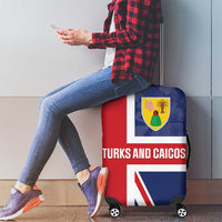 Turks and Caicos Islands Luggage Cover Come On Team TCI