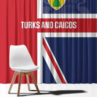 Turks and Caicos Islands Window Curtain Come On Team TCI
