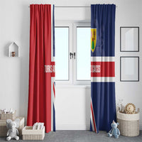 Turks and Caicos Islands Window Curtain Come On Team TCI