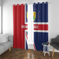 Turks and Caicos Islands Window Curtain Come On Team TCI