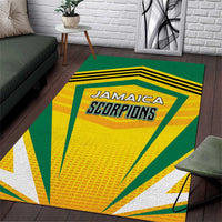 Cricket Jamaica Scorpions Area Rug We Made Legends