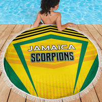 Cricket Jamaica Scorpions Beach Blanket We Made Legends