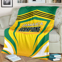Cricket Jamaica Scorpions Blanket We Made Legends
