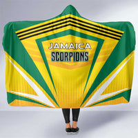 Cricket Jamaica Scorpions Hooded Blanket We Made Legends