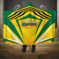 Cricket Jamaica Scorpions Hooded Blanket We Made Legends