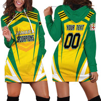 Custom Cricket Jamaica Scorpions Hoodie Dress We Made Legends