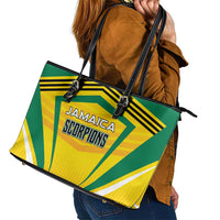 Cricket Jamaica Scorpions Leather Tote Bag We Made Legends