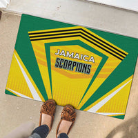 Cricket Jamaica Scorpions Rubber Doormat We Made Legends