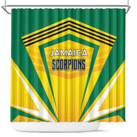 Cricket Jamaica Scorpions Shower Curtain We Made Legends