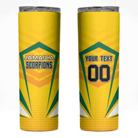 Custom Cricket Jamaica Scorpions Skinny Tumbler We Made Legends