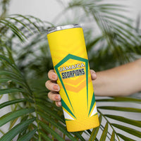 Custom Cricket Jamaica Scorpions Skinny Tumbler We Made Legends