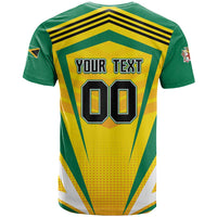 Custom Cricket Jamaica Scorpions T Shirt We Made Legends