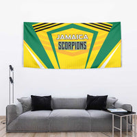 Cricket Jamaica Scorpions Tapestry We Made Legends