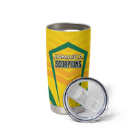 Custom Cricket Jamaica Scorpions Tumbler Cup We Made Legends